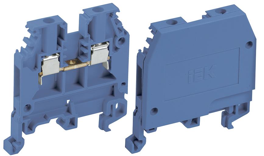 Iek YZN10-002-K07 Зажим наборный ЗНИ-2,5мм2 (JXB 24 А) синий ИЭК фото 1