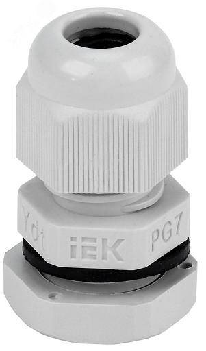 Iek YSA20-06-07-54-K41 Сальник PG7 диаметр проводника 5-6мм IP54 ИЭК фото 1