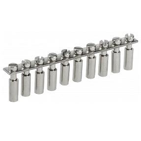 IEK YZN30Q-002-10P Перемычка центральная для КВИ-2,5мм2 10PIN фото 1