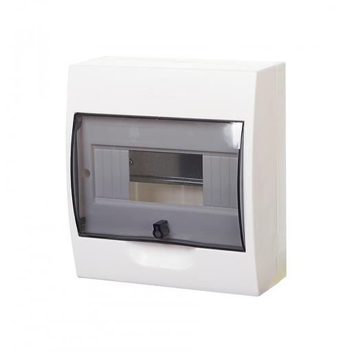 Systeme electric EZ9E108S2SRU Щит распределительный навесной белый дверь прозрачная на 8 модулей IP40 Easy9 фото 3