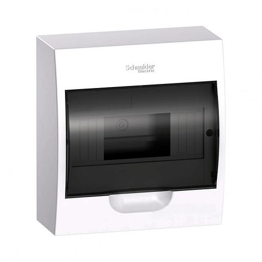 Systeme electric EZ9E108S2SRU Щит распределительный навесной белый дверь прозрачная на 8 модулей IP40 Easy9 фото 4