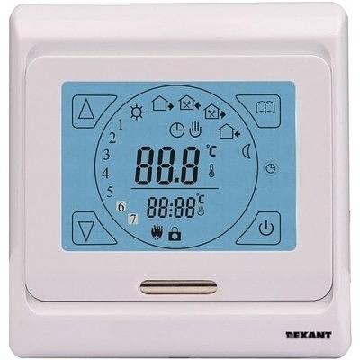 Rexant 51-0533 Терморегулятор сенсорный с автоматическим программированием (R91XT) фото 1
