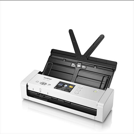 Сканер Brother Документ-сканер ADS-1700W, A4, 25 стр/мин, цветной, 1200 dpi, Duplex, ADF20, сенс.экран, USB 3.0, WiFi (ADS1700WUN1) фото 3