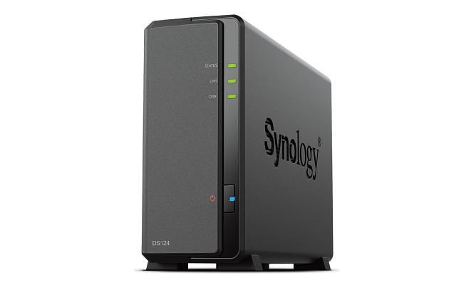 СХД настольное исполнение 1BAY NO HDD DS124 SYNOLOGY фото 1