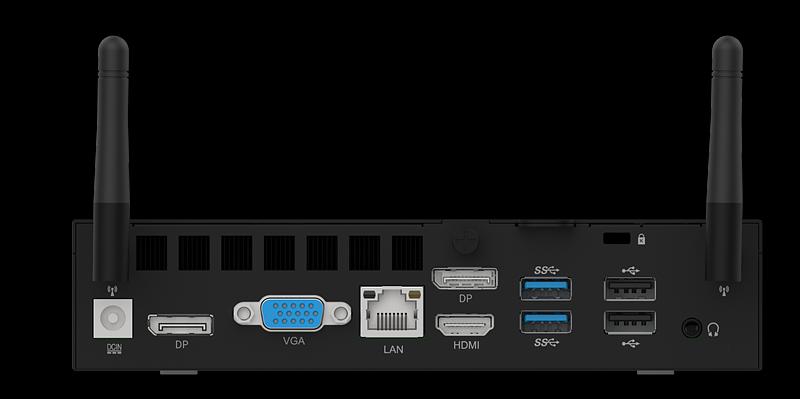 Персональный компьютер IRBIS Smartdesk, Mini (uSFF) i3-12100 1x8GB DDR4 3200 256GB SSD М2+ 1 Cage for Sata SSD+ CABLE Intel UHD Graphics NoDVD Intel AX201, 11ax 2x2 + BT5.1 USB NO_OS By Irbis (PCB311) фото 5