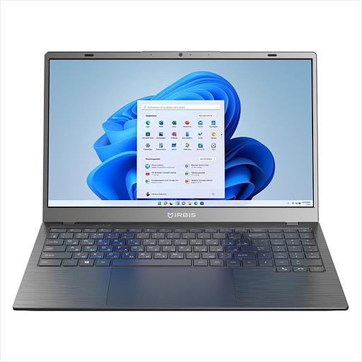 Ноутбук IRBIS 15NBC1014 15.6" notebook,CPU: N5100, 15.6"LCD 1920*1080 IPS, 8GB+256GB SSD, AC wifi, Front camera: 2MP, 5000mha battery, plastic case with 3 buttons, type-c, Win 11Pro (15NBC1014) фото 1