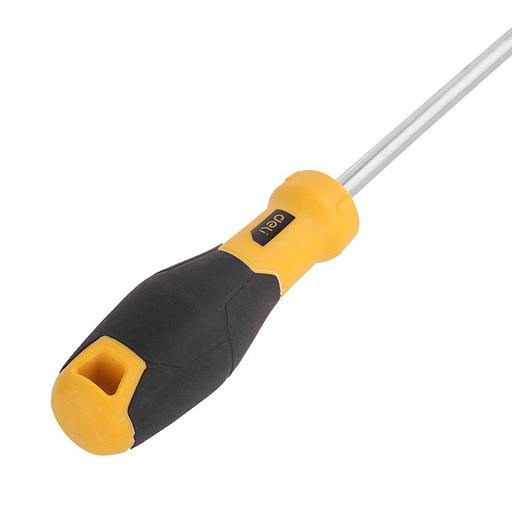 Крестовая отвертка Deli DL638250 PH3x250мм Материал: CR-V. Двухкомпонентная ручка. Хромированная. фото 2