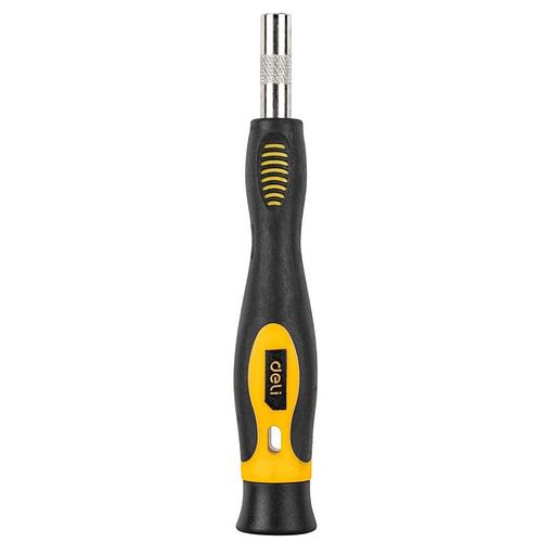 Набор прецизионных отверток и бит с держателями Deli DL3565 65 предметов трещотка 72 зуба, пластиковый кейс фото 10