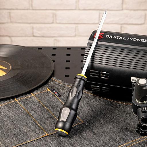 Крестовая отвертка со сквозным хвостовиком (ударная) Deli DL627006 PH2x150 фото 6