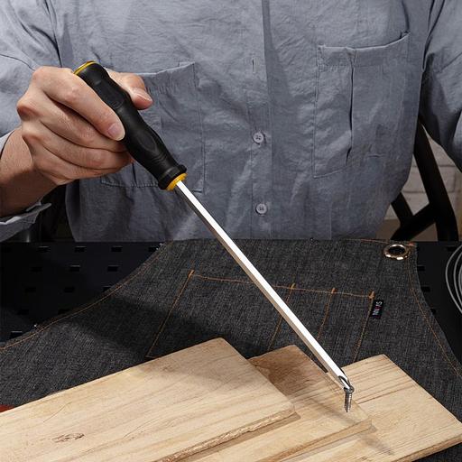 Крестовая отвертка со сквозным хвостовиком (ударная) Deli DL627008 PH3x200 фото 5