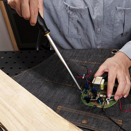 Крестовая отвертка со сквозным хвостовиком (ударная) Deli DL627008 PH3x200 фото 6