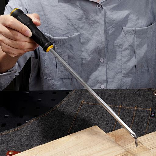 Крестовая отвертка со сквозным хвостовиком (ударная) Deli DL627010 PH3x250 фото 5