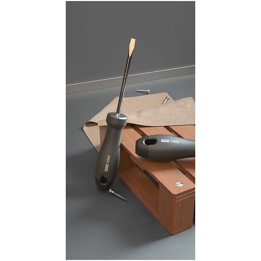 Набор отверток "Home Series Black" Deli HT1006 6шт SL3x75+SL5x100+SL6x150+PH0x75+PH1x100+PH2x150, эксклюзивный дизайн, рукоятка из высококачественного софттач пластика фото 7