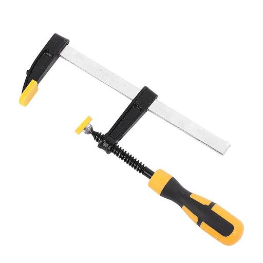 Струбцина F-образная Deli DL110515 150x50 мм, макс. усилие зажима 1000N, резьба 9,5мм фото 3