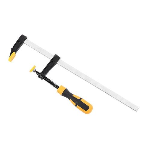 Струбцина F-образная Deli DL110830 300x80 мм, макс. усилие зажима 1500N, резьба 9,5мм фото 4