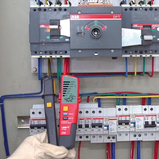 Тестер напряжения и целостности цепи UT18D, 57- 400 В, 50 - 400 Гц, 0 - 100 кОм, звуковая и светодиодная индикация фото 2