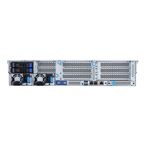 "R282-3C1 2U, 2x LGA4189, 32x DIMM DDR4, 12x 3.5" SAS/SATA with expander (4x NVME Gen4), 2x 2.5" SATA/SAS in rear side, 2x 1Gb/s (Intel I350-AM2), 3x PCIE Gen 4 x16, 4x PCIE Gen 4 x8, 1x OCP 3.0 x16, 1x OCP 2.0 x8, AST2600, 2x 1600W (600112) фото 4