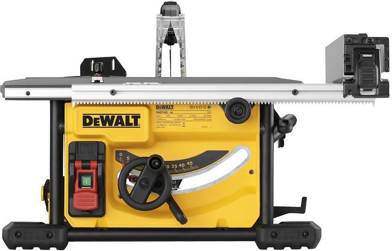 Настольн.пила DEWALT DWE7485-QS 1850вт, 210х30 мм пильный диск, торцовочная направляющая, 2 ключа
Параллельная направляющая фото 2