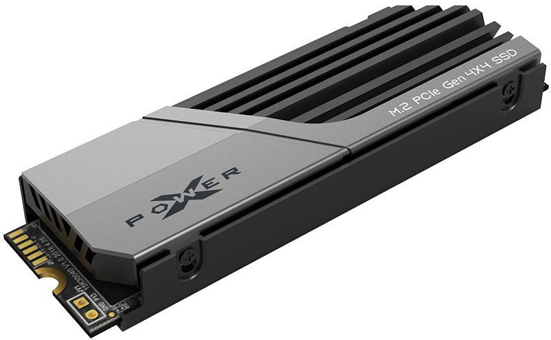 Накопитель SSD Silicon Power PCI-E 4.0 x4 1Tb SP01KGBP44XS7005 XS70 M.2 2280 фото 3
