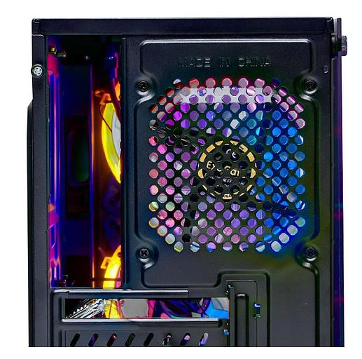 Корпус EXEGATE ExeGate Mistery X2 MiniTower без Б/П MicroATX Цвет черный EX294382RUS фото 3