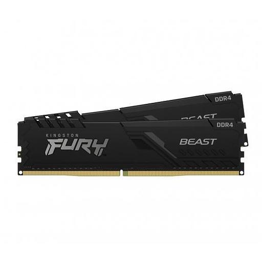 Модуль памяти FURY 64GB DDR4-3200 KF432C16BBK2/64,CL16, 1.35V K2*64GB BLACK KINGSTON фото 1