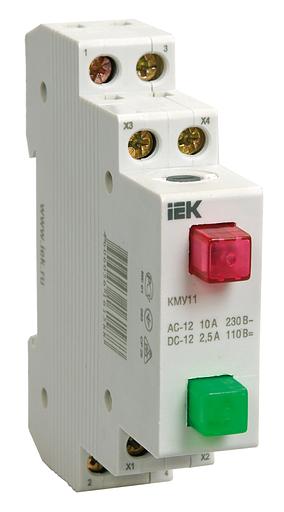 Кнопка управления модульная КМУ11 IEK IEK MBD10-11-K51 фото 1