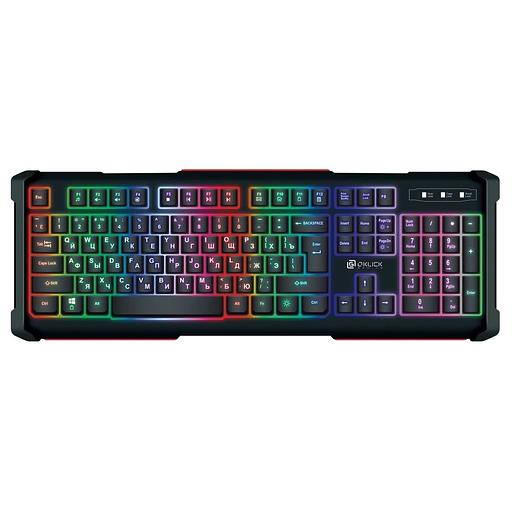 Oklick 717G черный/серый USB Multimedia LED [476395] фото 1