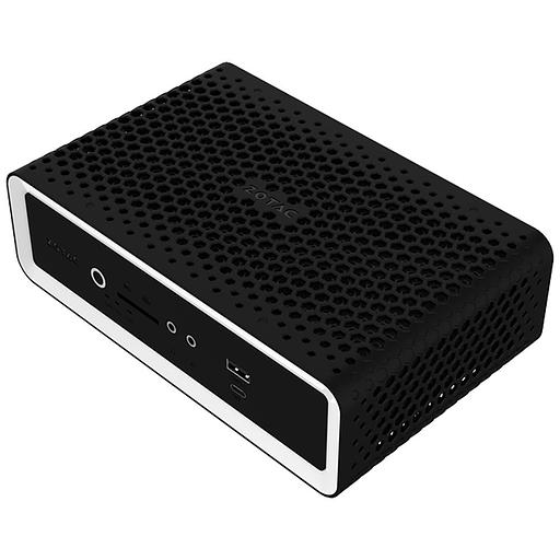 ZOTAC ZBOX NANO, SFF, FANLESS, i7-1355U, 2 DDR5 SODIMM, M.2 SSD, 2.5" SATAIII BAY, 2 GLAN, WIFI, BT, USBDRV, DP/HDMI, EU+UK PLUG фото 2