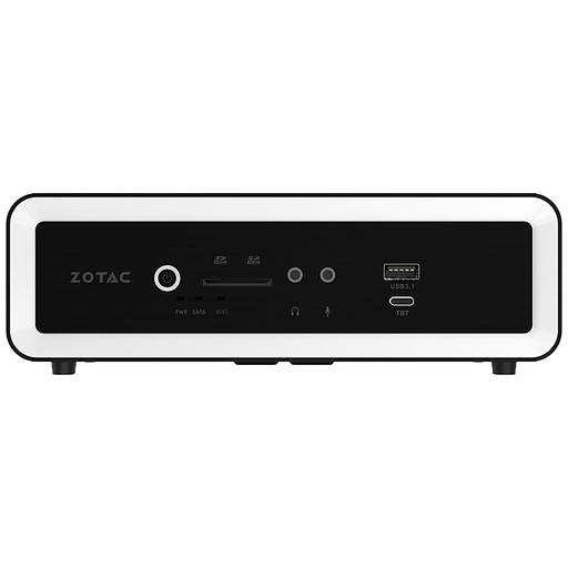 ZOTAC ZBOX NANO, SFF, FANLESS, i7-1355U, 2 DDR5 SODIMM, M.2 SSD, 2.5" SATAIII BAY, 2 GLAN, WIFI, BT, USBDRV, DP/HDMI, EU+UK PLUG фото 4