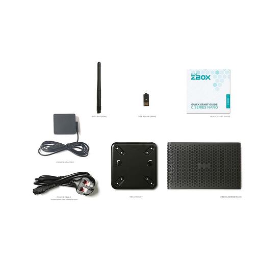 ZOTAC ZBOX NANO, SFF, FANLESS, i7-1355U, 2 DDR5 SODIMM, M.2 SSD, 2.5" SATAIII BAY, 2 GLAN, WIFI, BT, USBDRV, DP/HDMI, EU+UK PLUG фото 7