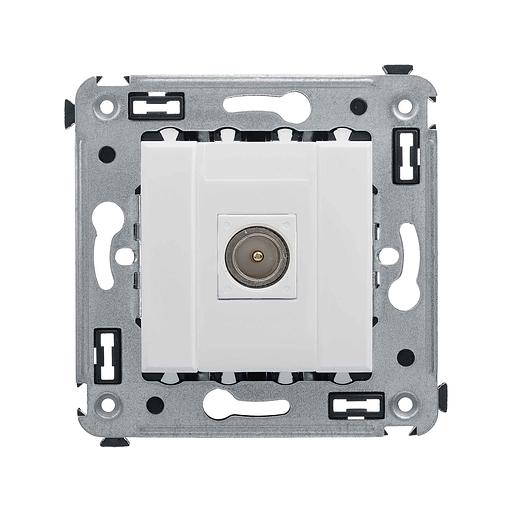 Розетка TV одиночная в стену, "Avanti", "Белое облако" DKC 4400503 фото 1