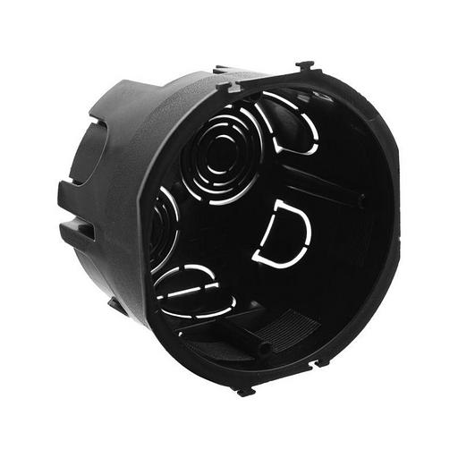 Подрозеточная коробка для сплошных стен, черная, под 2 модуля DKC 59301 фото 2