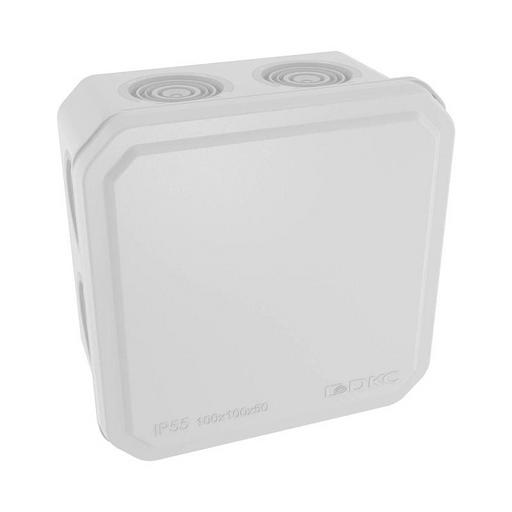 Коробка ответвительная с 8+2 кабельными вводами д.25/20 мм. IP55.100х100х50 мм DKC 53800 фото 2