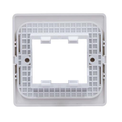 Каркас в сборе с рамкой под 2 модуля VIVA (для монтажа ЭУИ в коробки код 10123) DKC 10242 фото 4