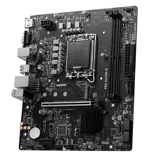 Материнская плата MSI PRO H610M-E фото 3