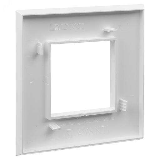 Рамка "Avanti", "Белое облако", 1 пост (2 мод.) DKC 4400902 фото 4