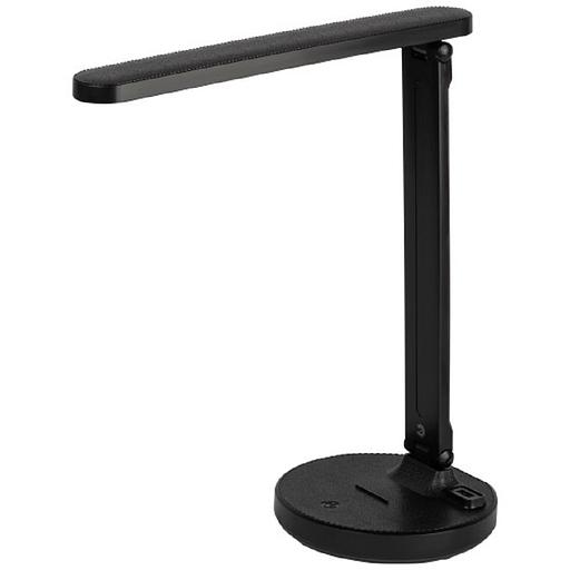 ЭРА Б0057205 Настольный светильник NLED-511-6W-BK светодиодный черный аккумуляторный, выбор цвет температуры, три уровня яркости фото 1