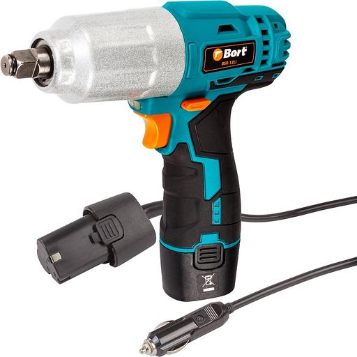 Bort BSR-12LI ГАЙКОВЕРТ АККУМУЛЯТОРНЫЙ/ПРОВОДНОЙ [93720636] { 12 В, 350 Нм, 3300 об/мин, 3,1 кг } фото 1
