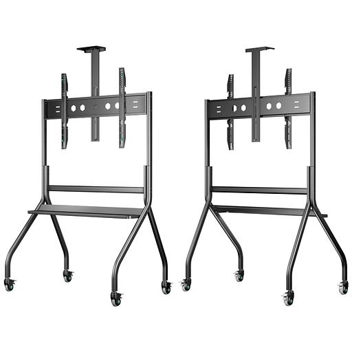 ONKRON стойка для телевизора с кронштейном 60"-120", мобильная, чёрная TS2080 фото 9