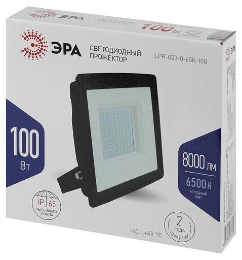 ЭРА Б0052026 Прожектор светодиодный уличный LPR-023-0-65K-100 100Вт 6500K 8000Лм IP65 фото 2