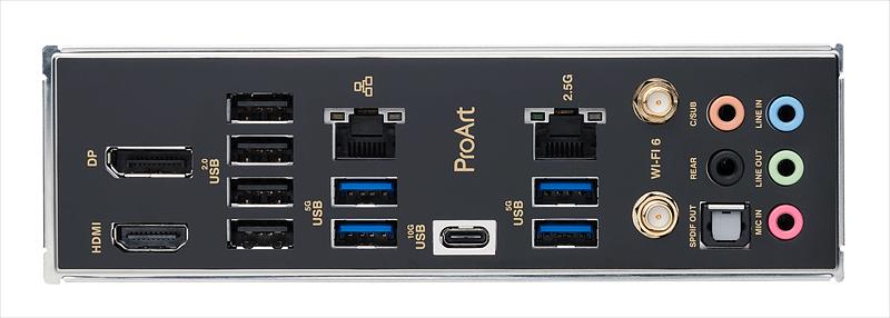 Материнская плата ASUS PROART B760-CREATOR WIFI, LGA1700, B760, 4*DDR5, HDMI+DP, 4xSATA3 + RAID, 3xM2, Audio, Gb LAN, USB 3.2, USB 2.0, ATX; 90MB1FY0-M0EAY0 (PROART B760-CREATOR WIFI) фото 3