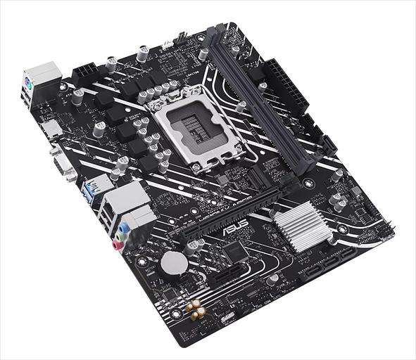 Материнская плата ASUS PRIME H610M-K ARGB, LGA1700, H610, 2*DDR5, VGA + HDMI, 4 SATA 6, M.2, USB 3.2, USB 2.0, mATX; 90MB1G90-M0EAY0 (PRIME H610M-K ARGB) фото 3