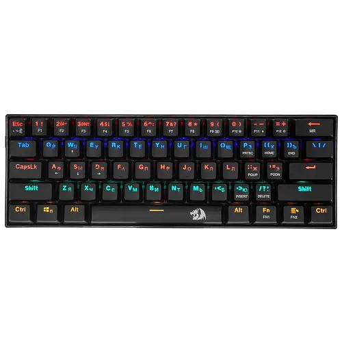 Redragon Механическая клавиатура Lakshmi RU,радужная,тихая Redragon 78119 фото 1