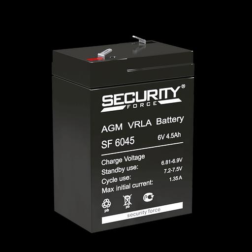 Аккумуляторная батарея SECURITY FORCE SF 6045 фото 1