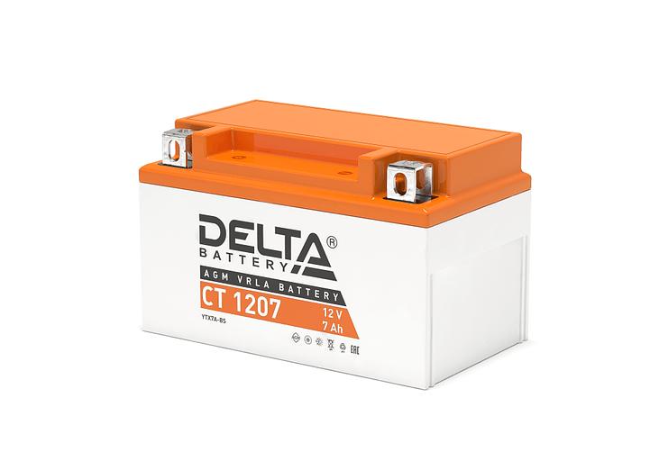Аккумуляторная батарея DELTA BATTERY CT 1207 фото 2