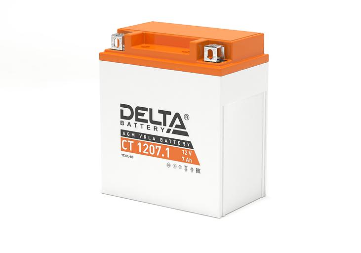 Аккумуляторная батарея DELTA BATTERY CT 1207.1 фото 4