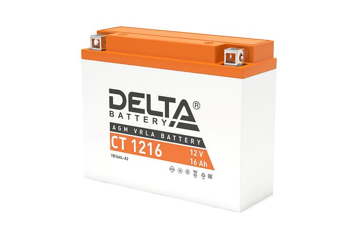 Аккумуляторная батарея DELTA BATTERY CT 1216 фото 3