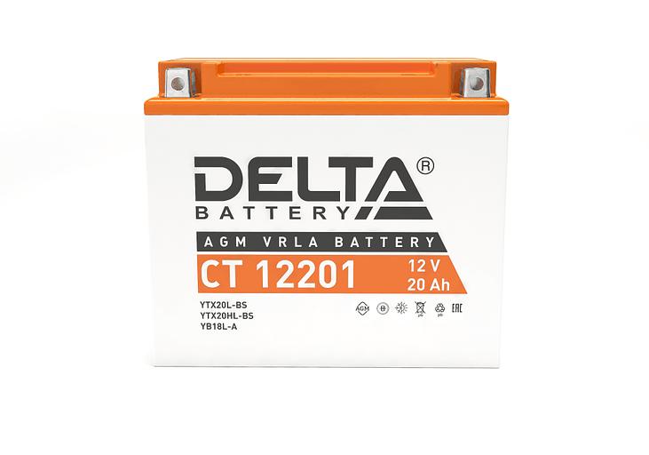 Аккумуляторная батарея DELTA BATTERY CT 12201 фото 3