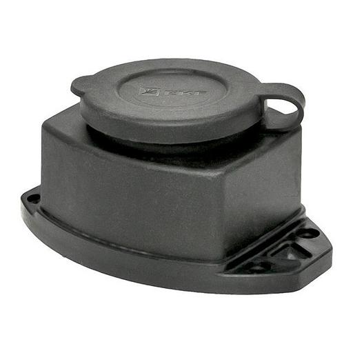 EKF RPS-014-16-230-44 Розетка настенная с защитной крышкой каучуковая 230В 2P+PE 16A IP44 EKF PROxima фото 1