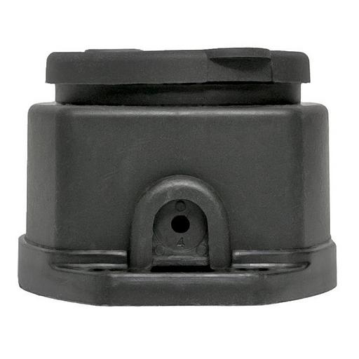 EKF RPS-014-16-230-44 Розетка настенная с защитной крышкой каучуковая 230В 2P+PE 16A IP44 EKF PROxima фото 2